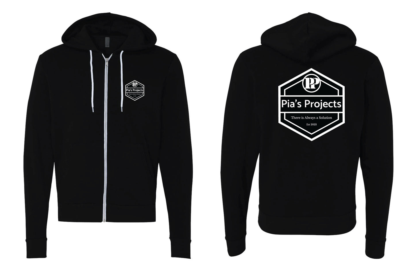 Pia’s Projects Zip-up Hoodies