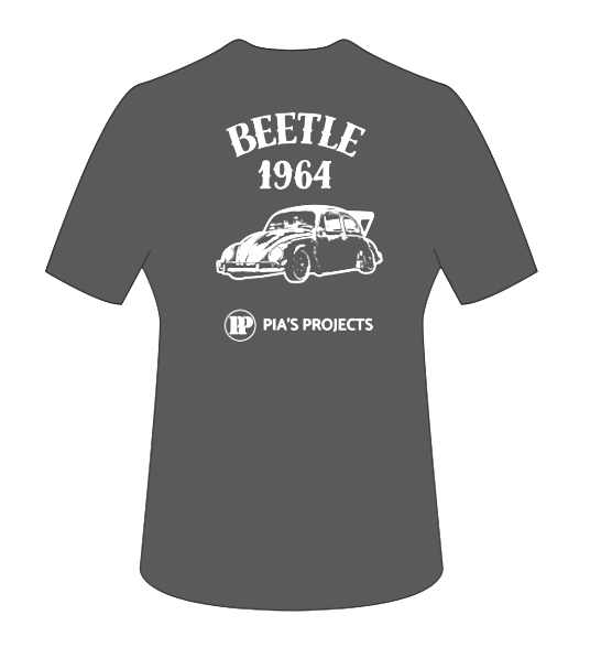 1964 Beetle - Front (Grey)